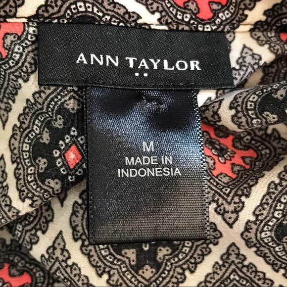 LIKE NEW ANN TAYLOR Top Sz M $89! - Picture 7 of 8